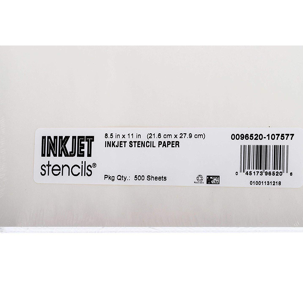 InkJet Pacon Stencil Tracing Paper 8.5" X 11" (500 Sheets) eBay
